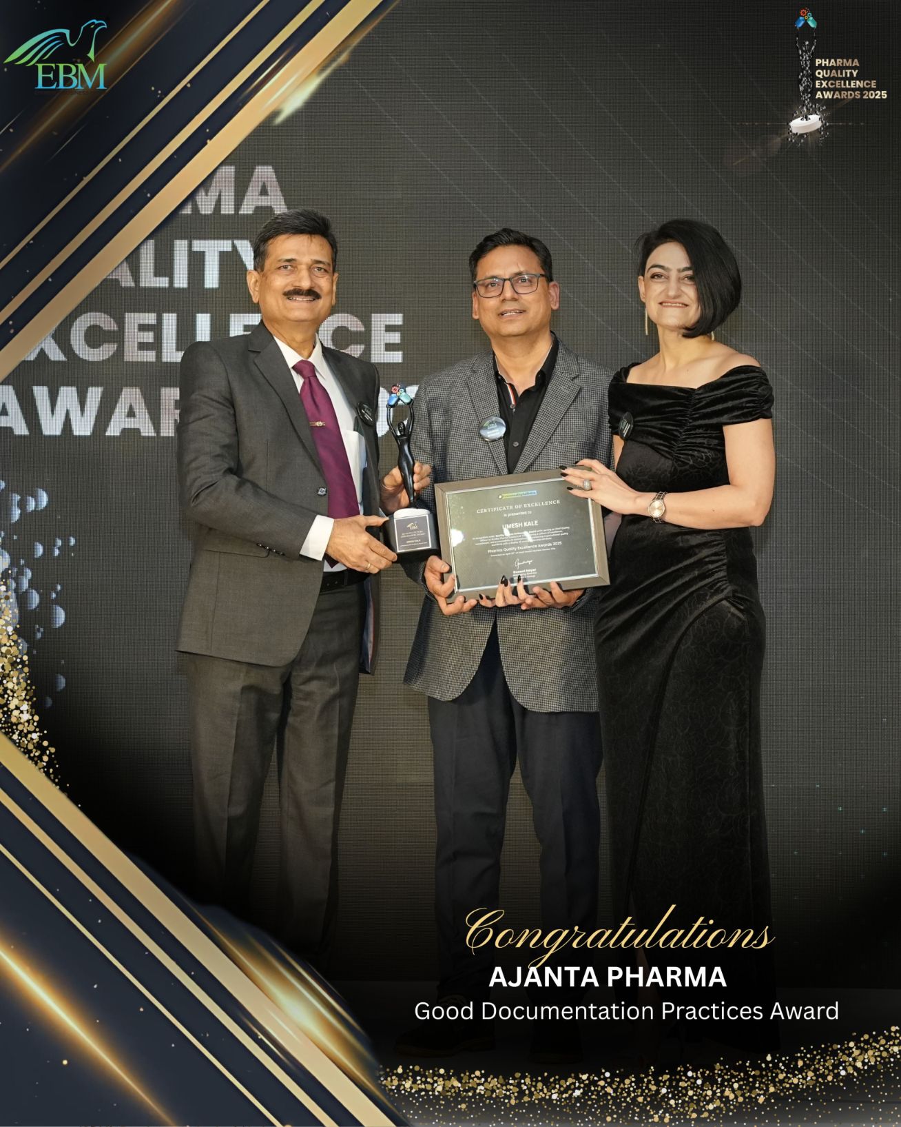 Good Documentation Practices Award - Team Ajanta Pharma Limited