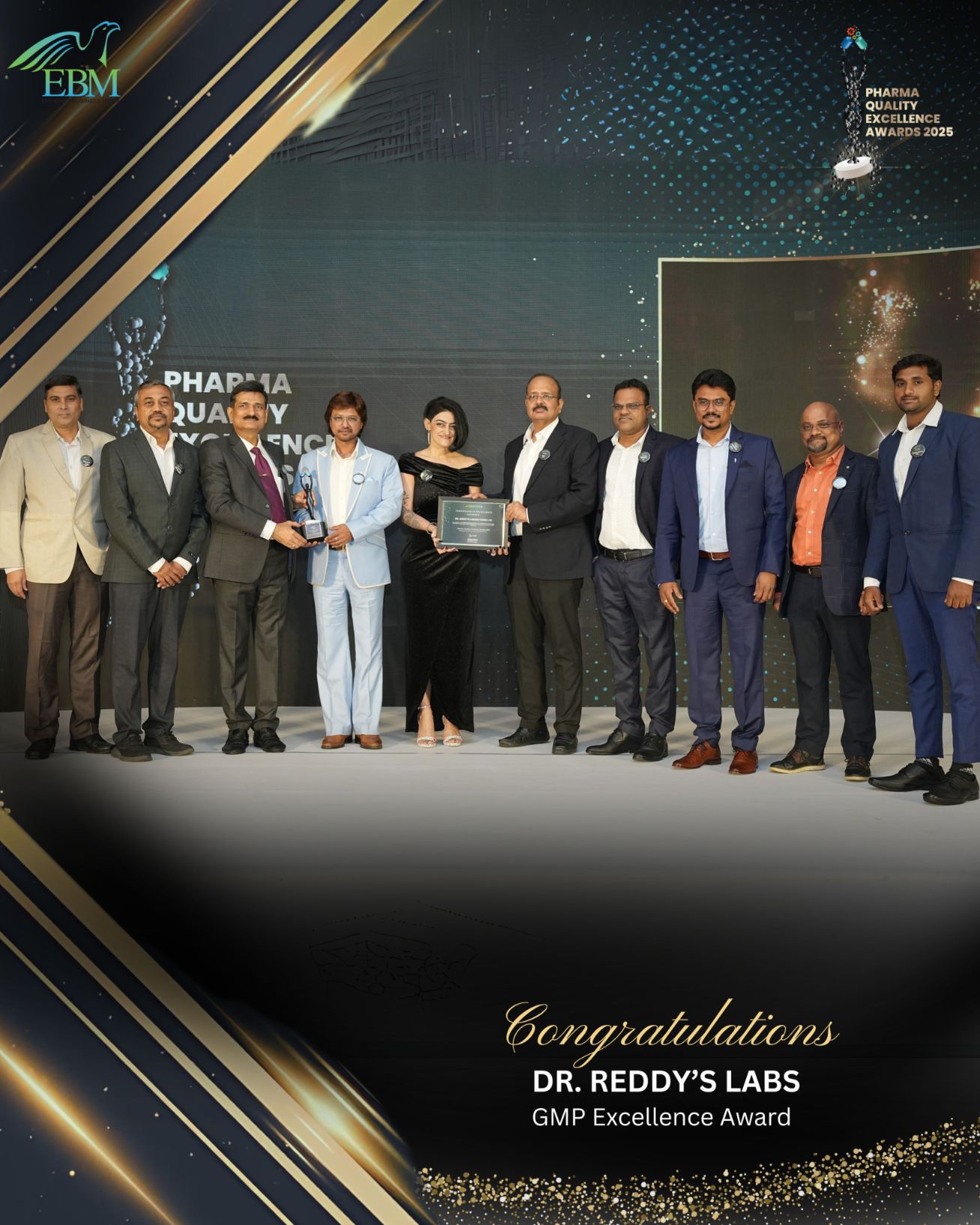 GMP Excellence Award - Team Dr. Reddy's Labopratory Ltd